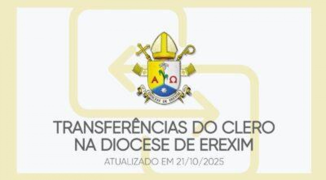 Transferências do Clero Diocesano para 2026