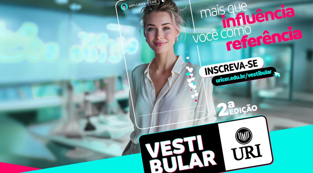 Abertas inscrições para o Vestibular de Verão Segunda Edição da URI