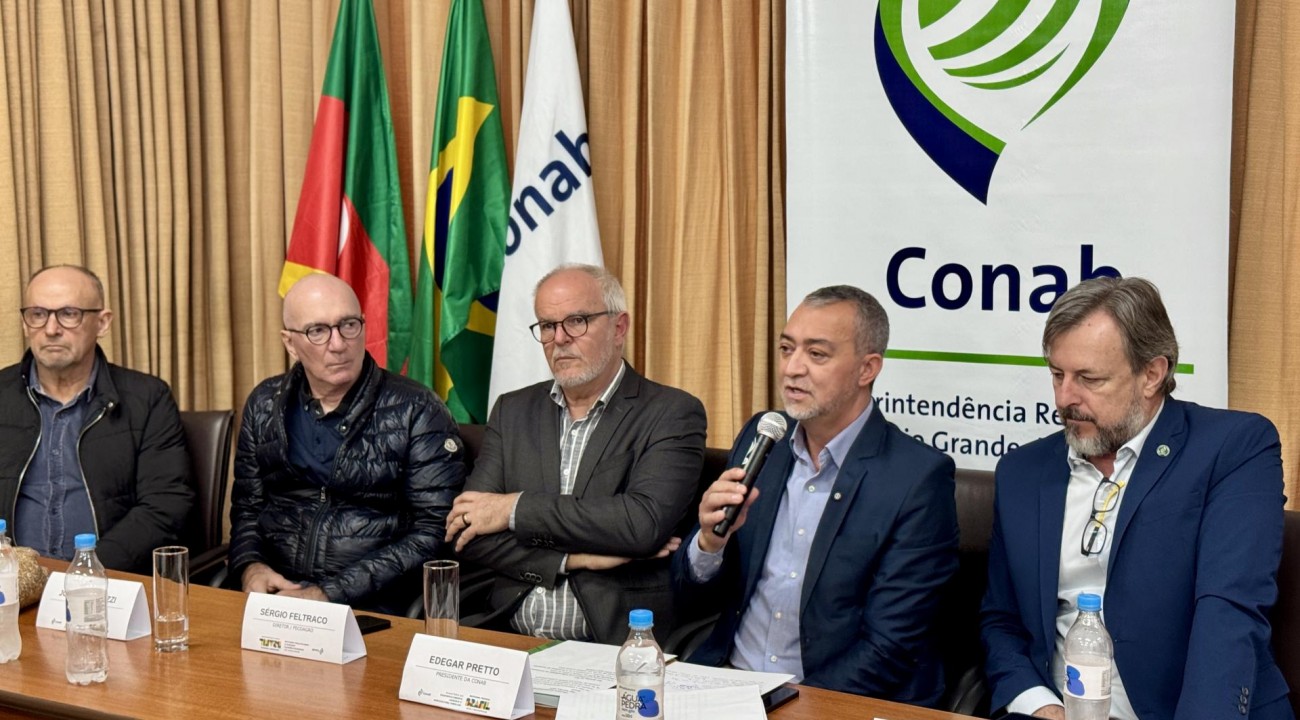 Conab anuncia R$ 67 milhões em apoio a produtores de trigo do RS e PR