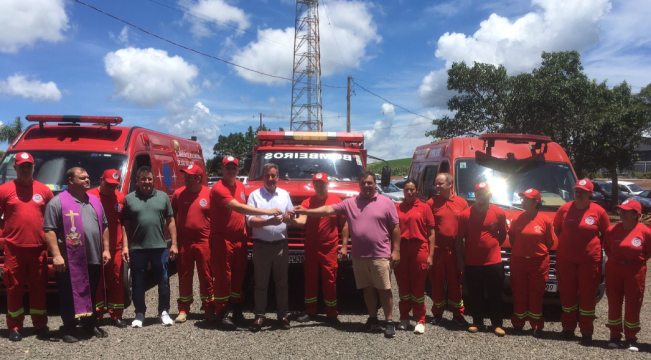 Benjamin Constant do Sul recebe base avançada dos Bombeiros Voluntários