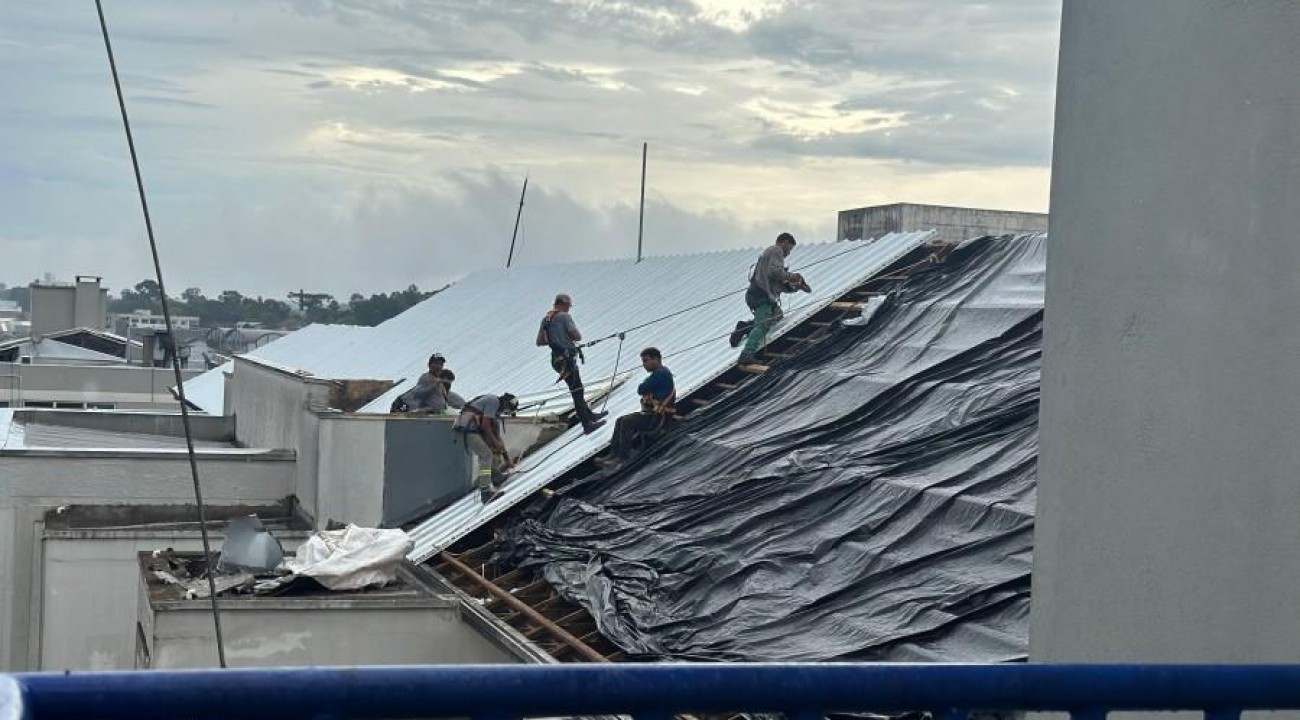 Obras de recuperação reforçam a estrutura do Hospital Santa Terezinha