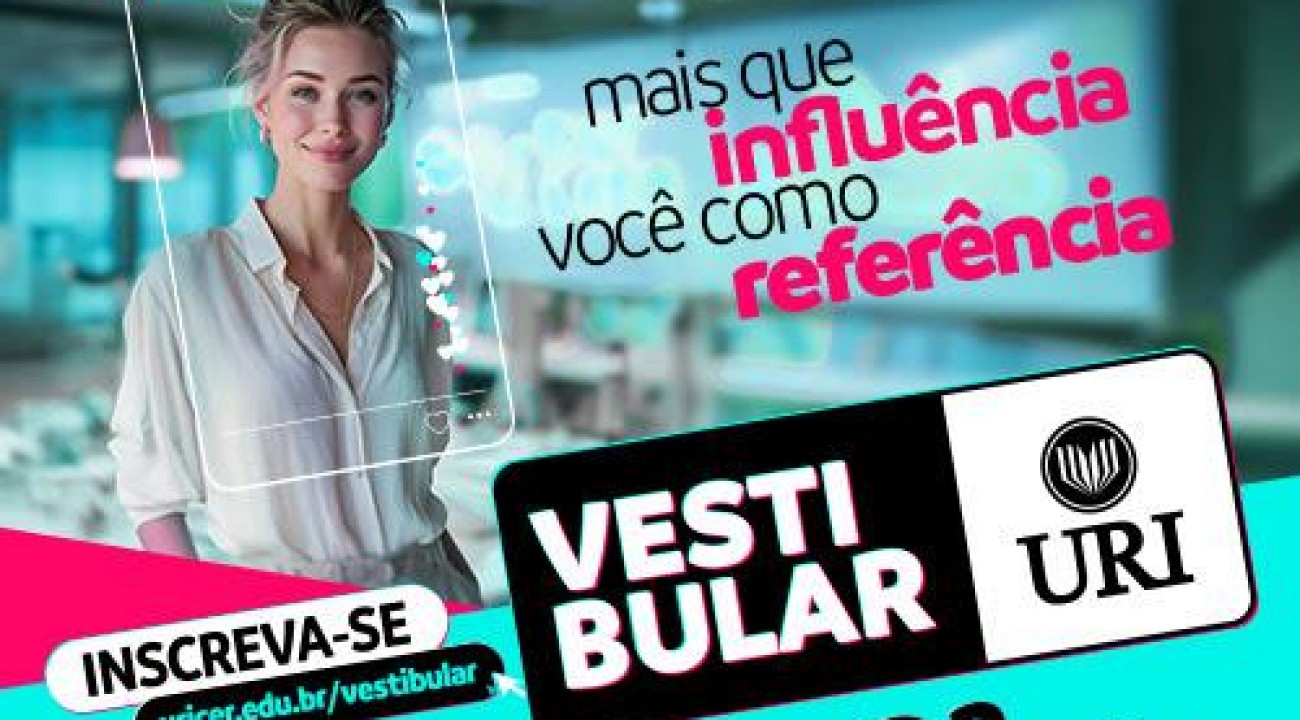 Vestibular de Verão 2ª edição da URI continua com inscrições abertas