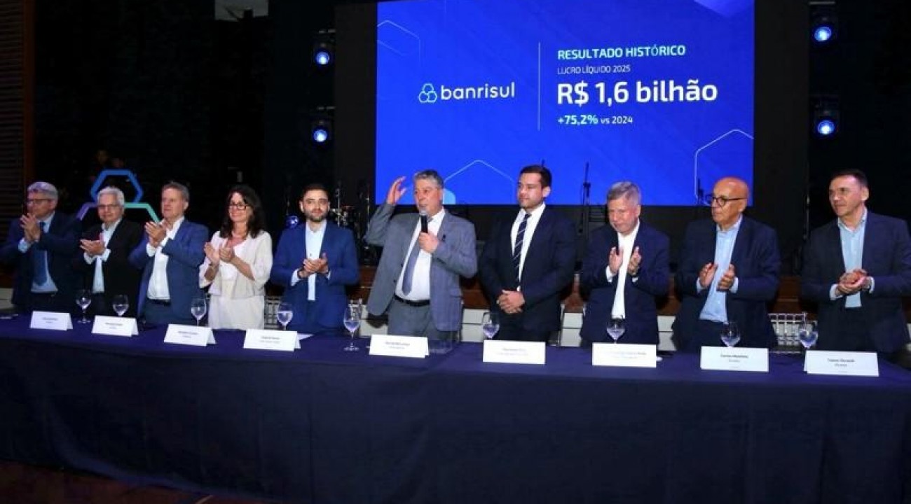 Banrisul anuncia lucro histórico de R$ 1,6 bilhão