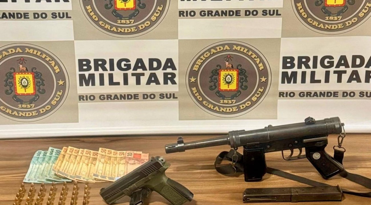 Brigada Militar apreende armas e drogas em ações no Alto Uruguai