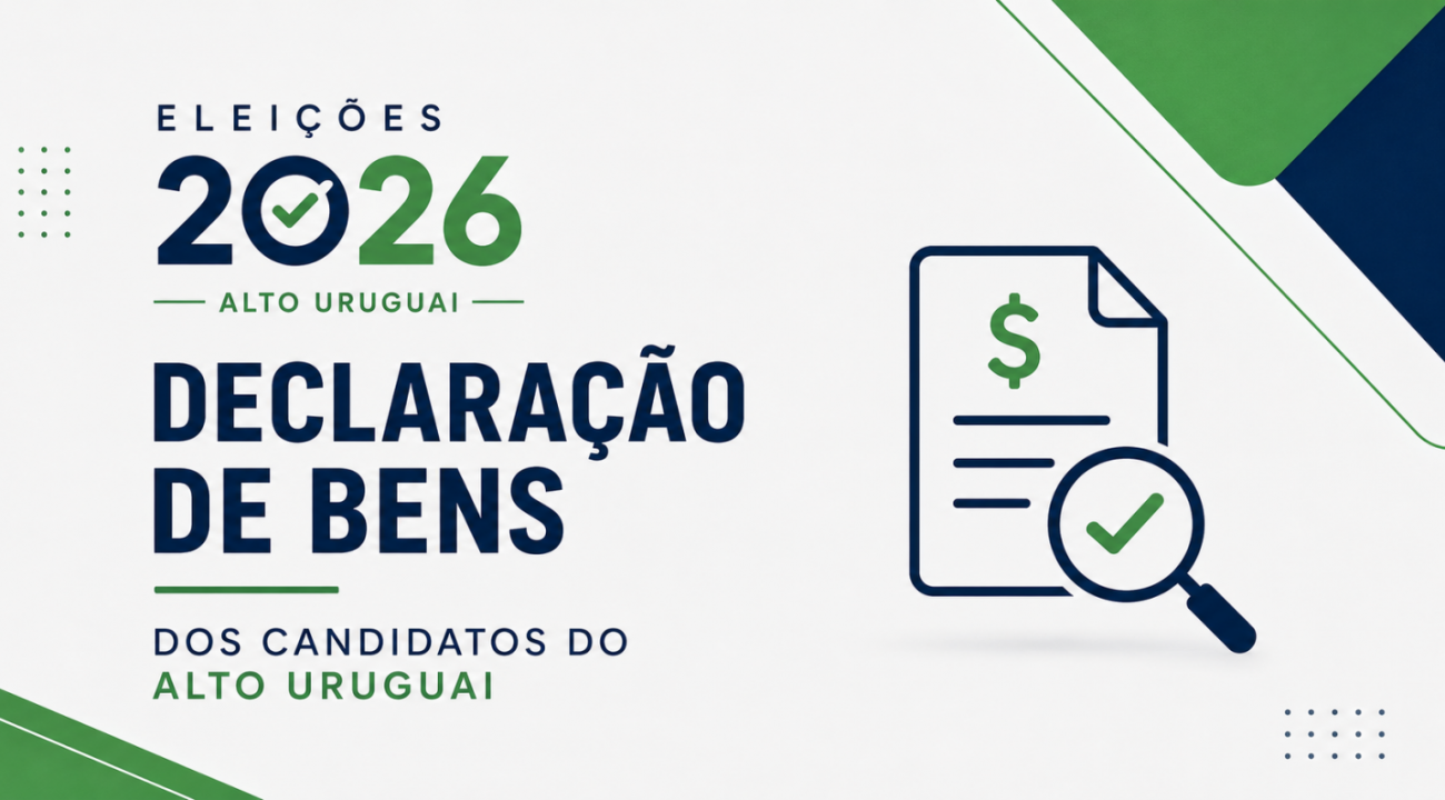Declaração de bens dos candidatos do Alto Uruguai