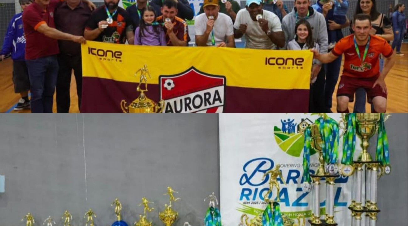Final do Campeonato Municipal de Futsal de Barra do Rio Azul