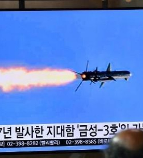 Coreia do Norte dispara mísseis de curto alcance, dizem sul-coreanos.