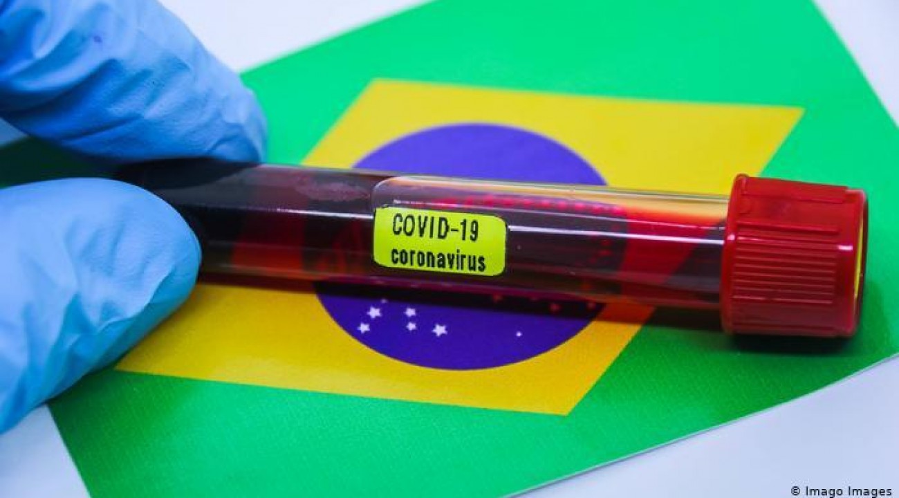 Brasil tem pela primeira vez mais de mil mortes de Covid-19 em 24 horas.