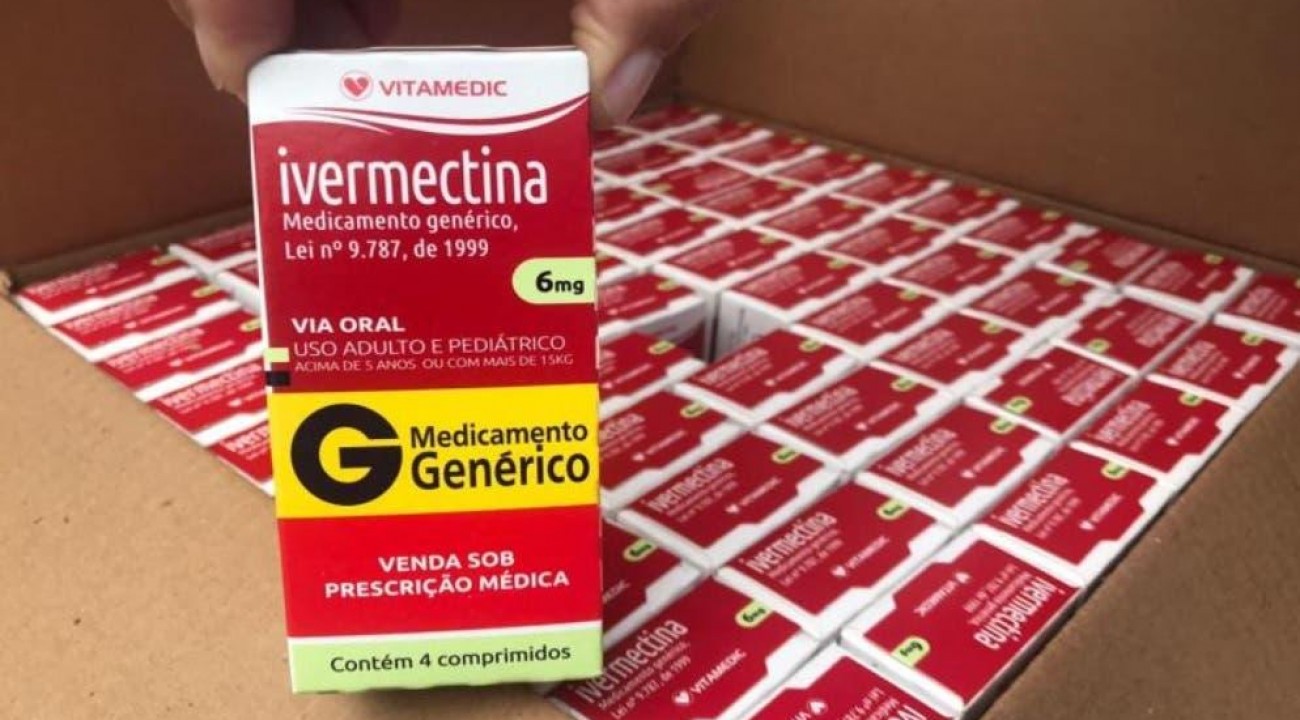 Anvisa reforça que uso de ivermectina não é recomendado contra coronavírus.