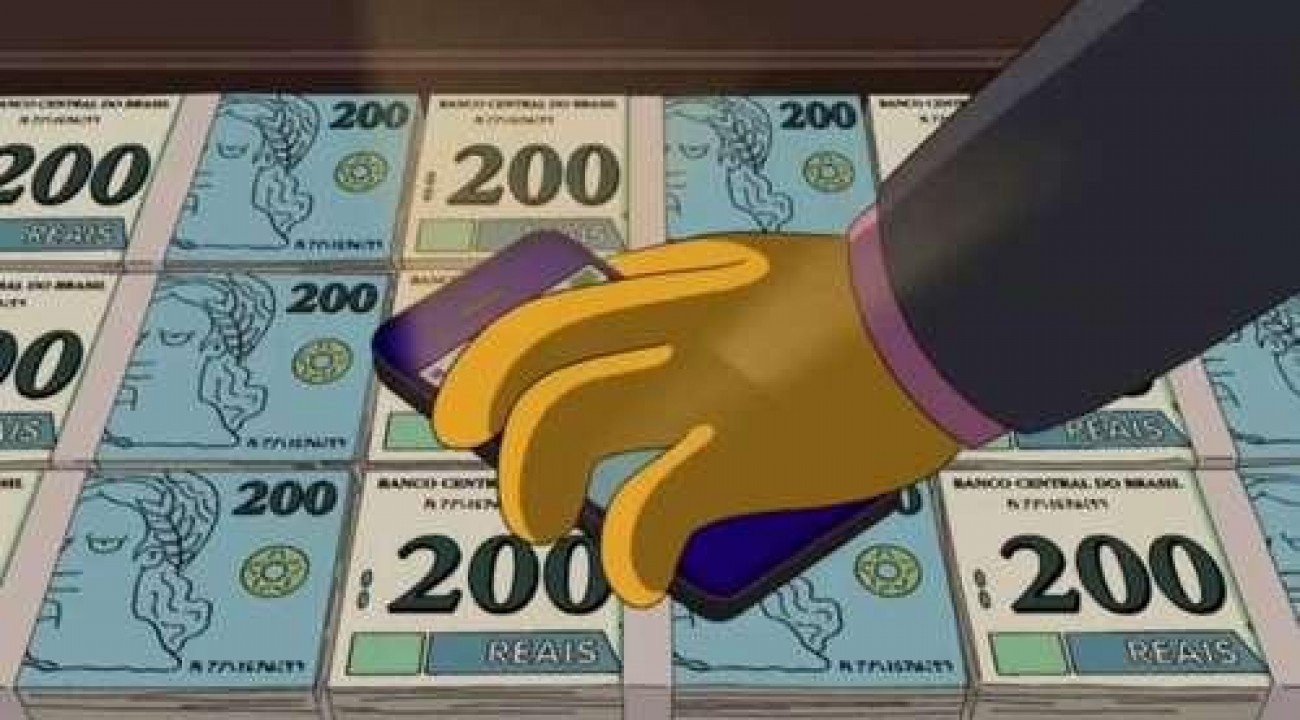 “Os Simpsons” previu nota de R$ 200.