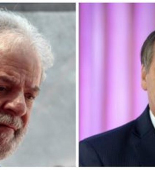 Lula e Bolsonaro estão empatados tecnicamente na disputa das eleições de 2022.