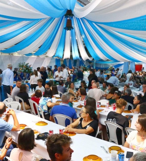 18ª Edição do jantar da Agricultura Familiar reúne centenas de pessoas em Itatiba do Sul.