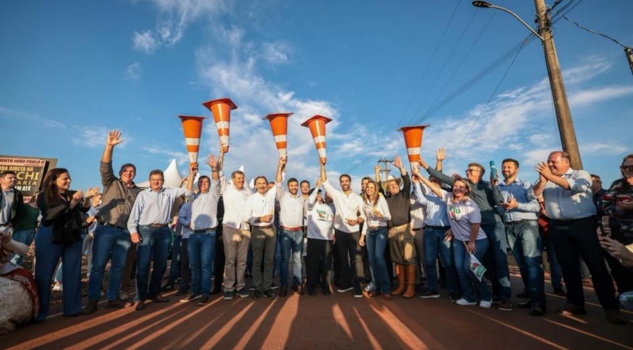 Governador Eduardo Leite inaugura acesso asfáltico ao município de Centenário, no Alto Uruguai