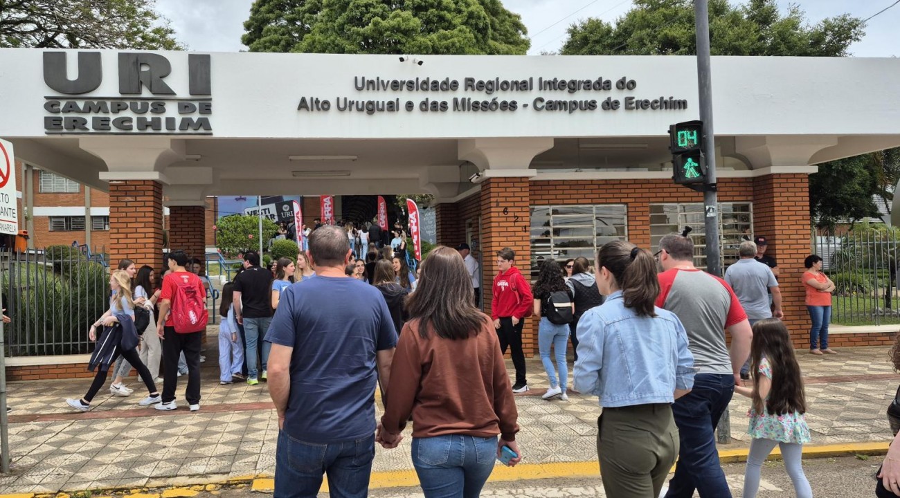 Vestibular de Verão da URI mobiliza candidatos de várias regiões do estado